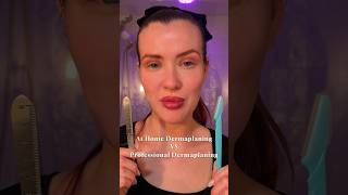 Tinkle Razor vs Professional Dermaplaning [upl. by Campy]