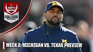 The keys to Michigan defeating Texas in Week 2 🔑🏈  Countdown to GameDay [upl. by Areehs]