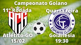 GOIANÃO 2023 ⚽️ JOGOS DE HOJE [upl. by Anneiv144]