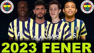 Fenerbahçe 2022  2023 Sezonu Muhtemel Kadrosu [upl. by Aikemal814]