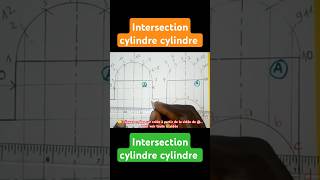 Intersection cylindre cylindre courbe dintersection cylindre cylindre indiamaroo movies short [upl. by Etessil]