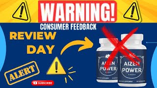 STOP Wasting Money on Supplements Aizen Power Exposed⚠️ [upl. by Aerdna]