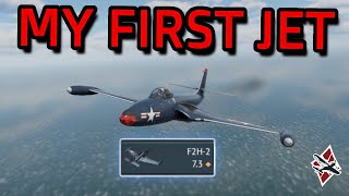 MY FIRST JET IN WAR THUNDER │ The F2H2 Banshee [upl. by Calisa]