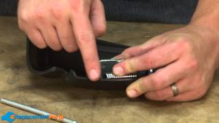 How to Replace the Side Door Hinge Pin on a TroyBilt TB280ES Lawn Mower Part  7470710A [upl. by Ococ371]