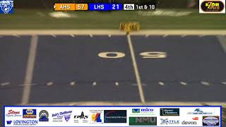 Lovington Football vs Artesia [upl. by Kubis793]