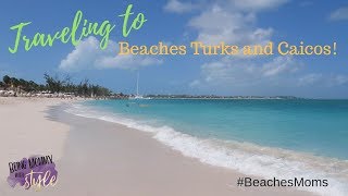 Traveling to get to Beaches Turks amp Caicos DITL Travel Vlog  beingmommywithstyle [upl. by Liahcim]