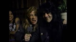 MEGADETH  quotANARCHY IN LAquot  MTV HEADBANGERS BALL 1988  HD UPCONVERT [upl. by Barthel]