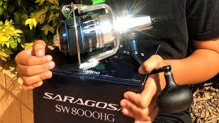 SHIMANO SARAGOSA 8000 REVIEW  put to the test [upl. by Aratihc]