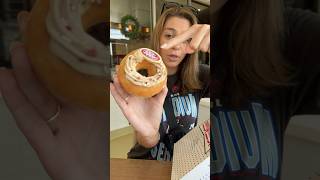 Dr Pepper Krispy Kreme REVIEW shorts [upl. by Otanutrof]