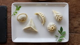 만두 빚기 필수 영상 5가지 모양으로 만들기  5 Ways to Fold Dumplings 우리의식탁 [upl. by Akkina]