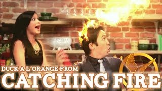 How to make DUCK A LORANGE from Hunger Games CATCHING FIRE Feast of Fiction S3 E1 [upl. by Oivatco]