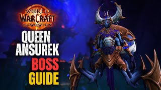 Queen Ansurek Boss Guide  Nerubar Palace Raid World of Warcraft The War Within [upl. by Yehudit]