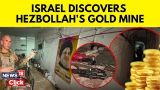 Hezbollah Bunker News  Israel Releases Shocking Video Of Hidden 500 Million In Gold Cash  N18G [upl. by Rosana]