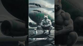 Little cat roamed in the plane catsoftiktok cat cute aiart ai poorcat catlover fyp [upl. by Dyan]