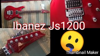 Ibanez Js1200 CA [upl. by Annasoh982]