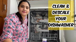 How To Clean amp Descale Your Dishwasher  10 tips and tricks  Zindagi Unlimited Telugu Vlogs [upl. by Miharba]