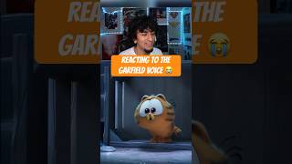 Reacting to the Garfield Voice😭 [upl. by Naujal]