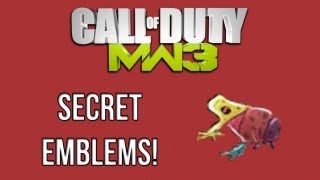 How to Get quotMulti Colored Frog Emblemquot In MW3 [upl. by Elbys]