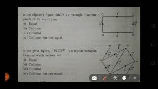 🔴👁️‍🗨️🆓Vector Analysispart 5️⃣📌🆓Equality⁉️collinear vectors⁉️🛑coinitial vectors [upl. by Fiore683]