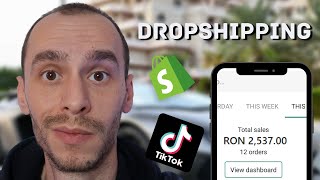 Am incercat Shopify Dropshipping Romania 40 de zile [upl. by Aihsilat190]