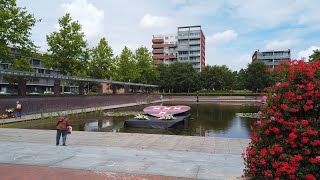 Walking in Amstelveen ⛅  Centre  Amsterdam Metro Area  4K60 [upl. by Eidnas612]