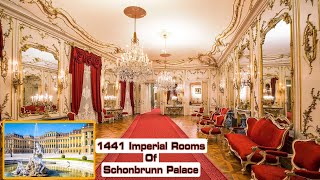 Schloß Schonbrunn palace Luxury Imperial Rooms Visit [upl. by Eskil]