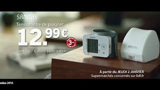 Lidl Tensiomètre de poignet Sanitas 201  Publicité [upl. by Bran]