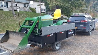 SureTrac Utility Dump Trailer Review 45 x 8  One Year Update [upl. by Haimorej311]