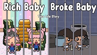 Rich Baby VS Broke Baby in Jail  Toca Boca  Toca Life Story  Toca Toci [upl. by Dick]