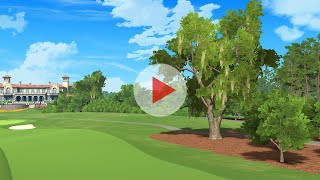 Golf Clash Spooky Showdown Flyover  TPC Sawgrass 18 Holes [upl. by Dulci]