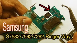 How to Samsung gt S758275627262 Ringer Ways amp Speaker Jumper [upl. by Rosaline777]