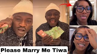 I Want to Marry Tiwa Savage Portable Confess Love for her in Canada and Blast Burna boy [upl. by Schultz744]