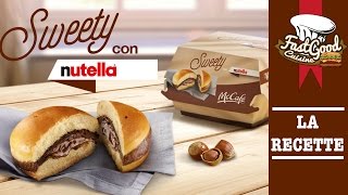 Recette pour faire le Burger Nutella façon Mcdo [upl. by Murat]