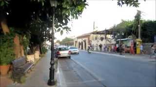 Street view Platanias Chania [upl. by Adnole799]