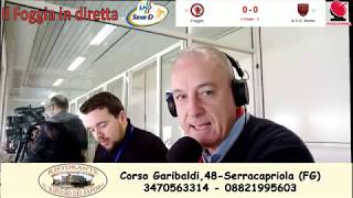 Il Foggia in diretta  Foggia vs Nardò  01032020 [upl. by Onateyac]