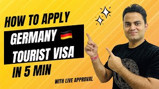 How To Apply Germany Tourist Visa From India 🇮🇳 Schengen Visa For Indians  germanyvisitvisa [upl. by Ehling]