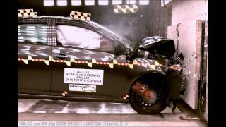 2010 Toyota Corolla  Frontal Crash Test  CrashNet1 [upl. by Ettennaj]