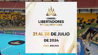 EN VIVO COPA LIBERTADORES FUTSAL FEMENINA 2024  ALWAYS READY VS LA UNIÓN [upl. by Cosme205]