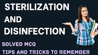 Sterilization and DisinfectionTips and Tricks to Remember Solved MCQ [upl. by Lederer]