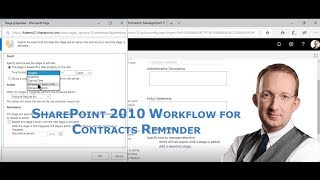 SharePoint 2010 Contracts Reminder Workflow [upl. by Erkan]