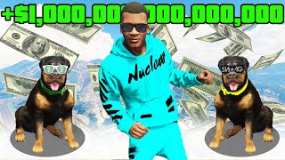 GTA 5 FRANKLIN BECOMES QUADRILLIONAIRE IN GTA V  Manali Drift [upl. by Enitsyrk828]