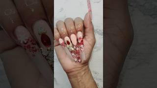 Winter Wonderland nails nailart Nailart [upl. by Ehsiom]