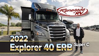 2022 Renegade RV Explorer 40 ERB Super C Motorhome [upl. by Annaed808]