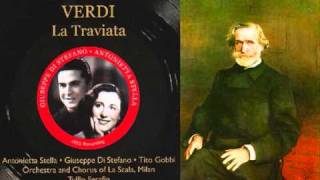 Antonietta Stella amp Giuseppe di Stefano Parigi o cara La Traviata G Verdi [upl. by Aneliram259]