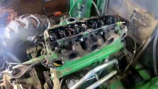 John deere 6400 engine rebuild [upl. by Onej]