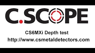 CScope CS6MXi 11x14quot 2D search head depth test [upl. by Gerty54]