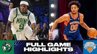 Westchester Knicks vs Maine Celtics  Game Highlights [upl. by Inig]