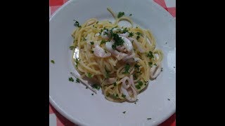 Spaghetti con calamari [upl. by Korman]