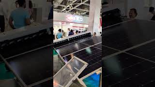 Solar Panel Cleaning Robot In REI expo 2022 [upl. by Jonna]