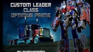 Transformers Custom Movie Accurate leader class Optimus Prime [upl. by Chemesh]